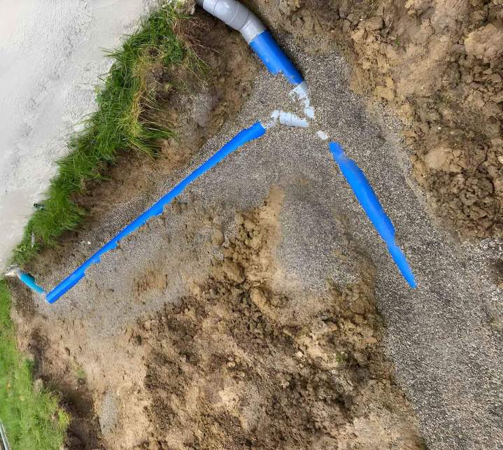 Raccordement aux réseaux d'évacuation, Auterive